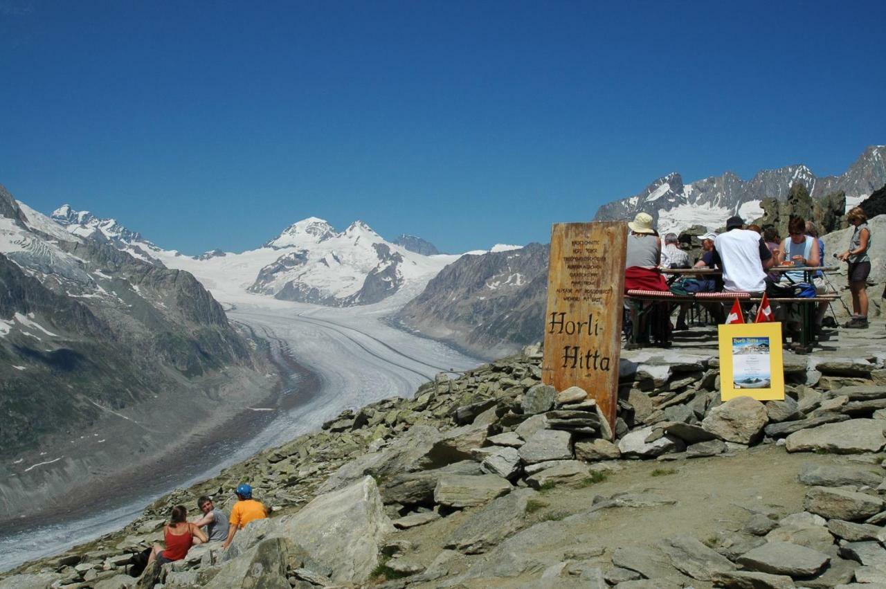 Mischabelblick Leilighet Fiesch Eksteriør bilde
